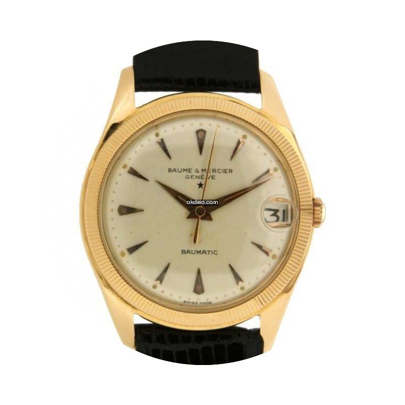 Baume & Mercier Incabloc Baumatic In Oro...