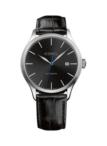 Ebel Classic Steel Case Alligator Strap,...