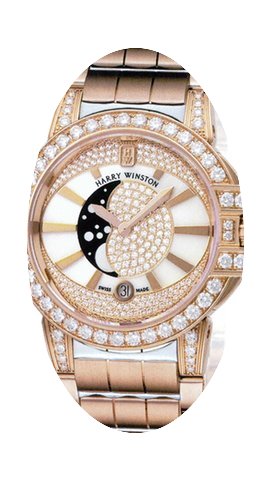 Harry Winston Ocean Lady Moon Phase 36mm...