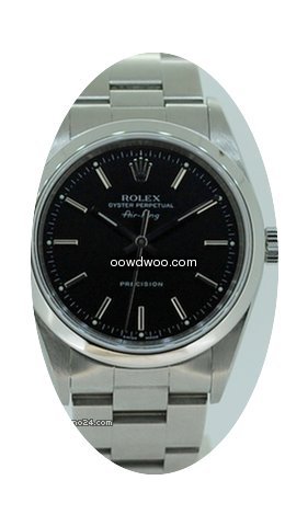 Rolex 14000 Air king Black...