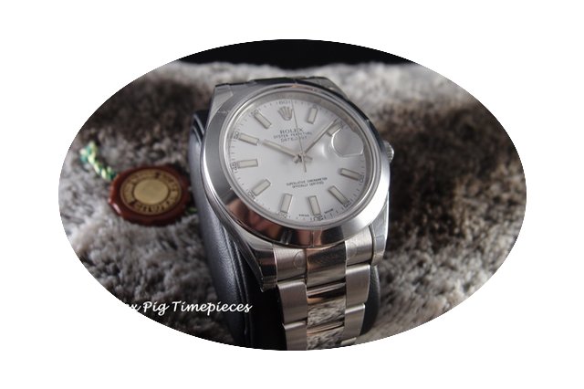 Rolex 116300 Datejust II White Dial Smoo...