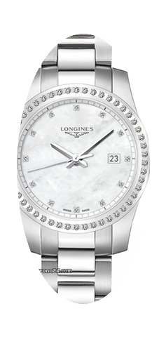 Longines Conquest Quartz 36mm Ladies Wat...