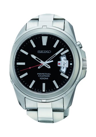 Seiko Herrenuhr mit ewigem Kalender und ...
