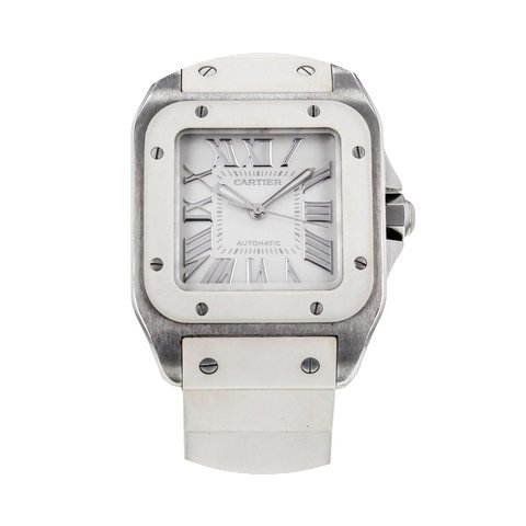 Cartier Santos 100 W20122u2 Stainless St...