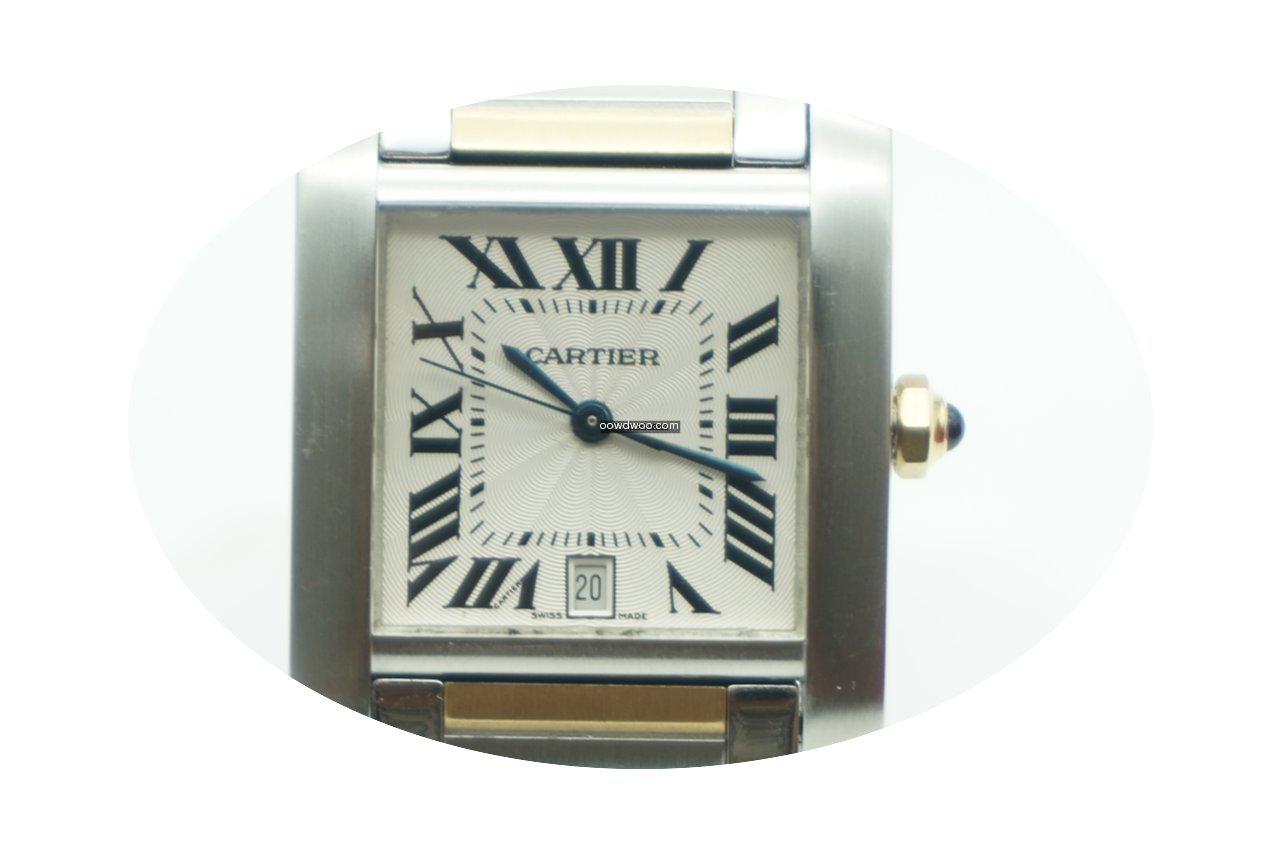 Cartier Tank Française Large 18k yellow...