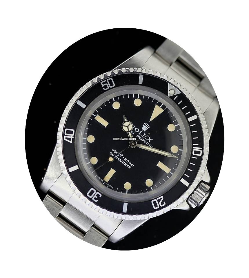 Rolex Submariner Ref 5513 Serif Dial...