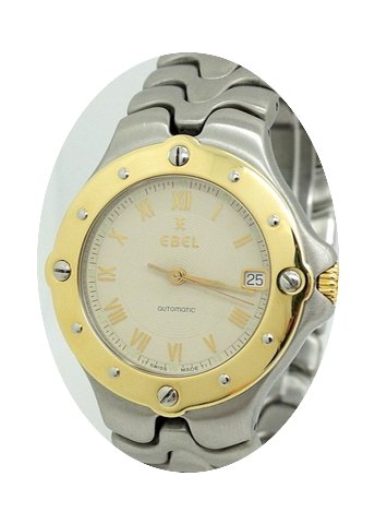 Ebel Sport Wave Herren Uhr Stahl/gold 38...