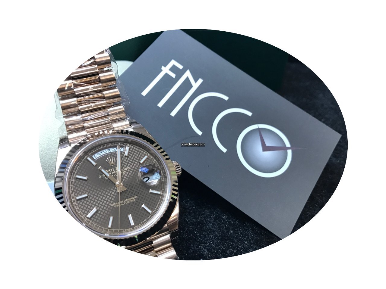Rolex Day-Date 40mm 228235 CHOCOLATE IND...