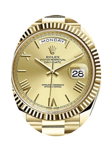 Rolex Day-Date 40 228238-CHPRP Champagne...