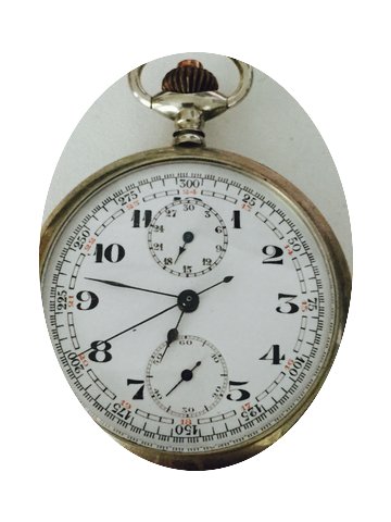 Lemania pocket Chronograph Taschenchrono...