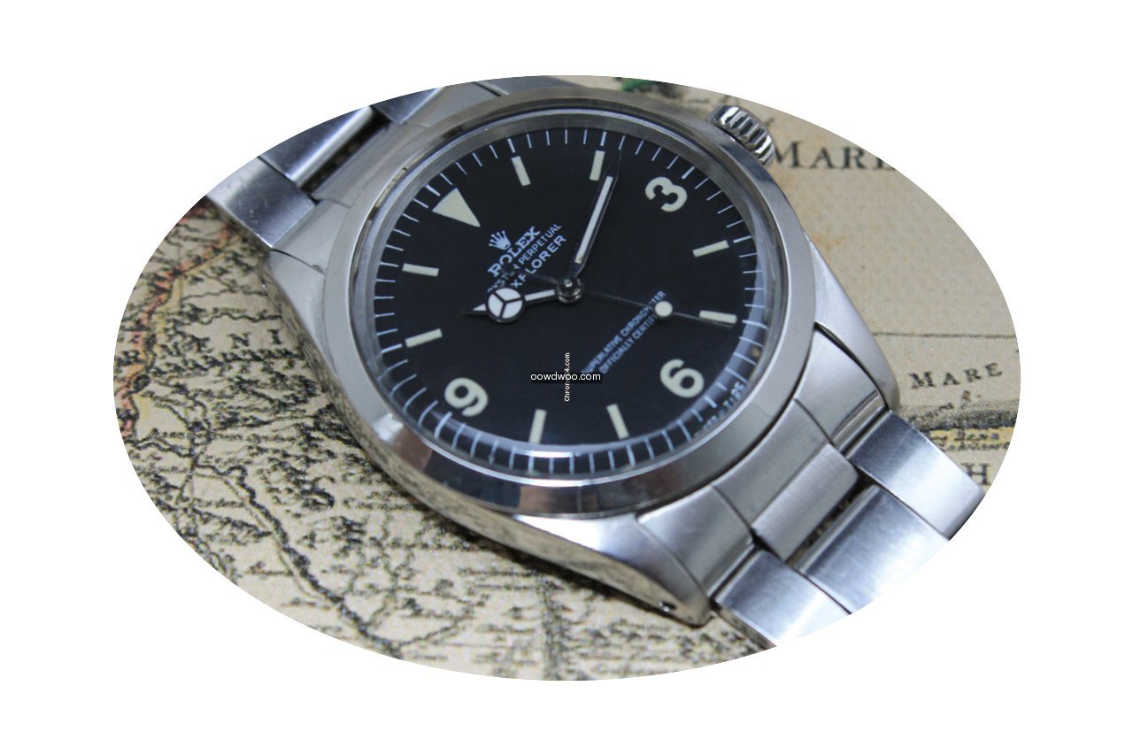 Rolex Explorer I (Box & papers)...