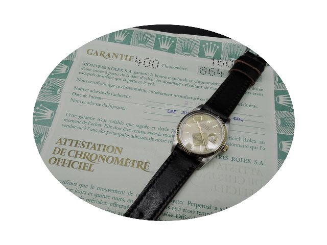 Rolex DATEJUST 16013 2-Tone Original Gol...