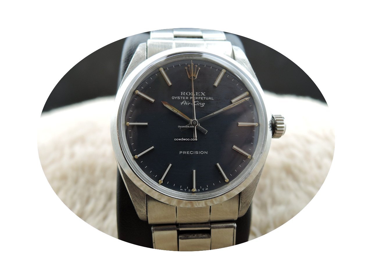 Rolex AIR KING 5500 Original Blue Textur...