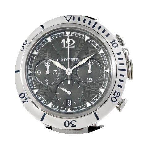 Cartier Pasha Millennium Steel Platinum ...