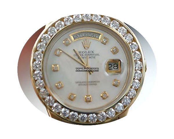 Rolex Mens 18038 President 18k Yellow Go...