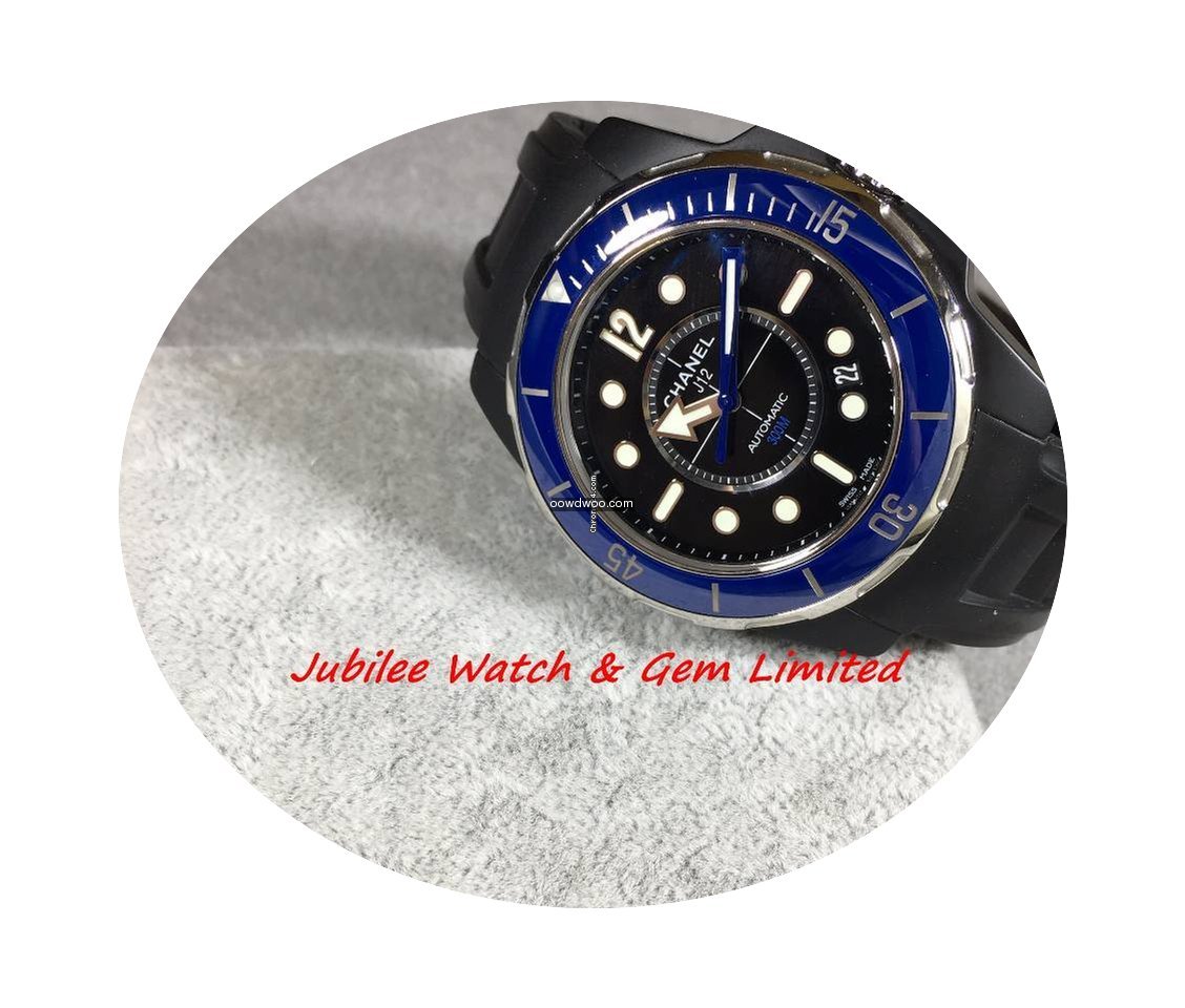 Chanel J12 Marine Black Ceramic 42mm Aut...