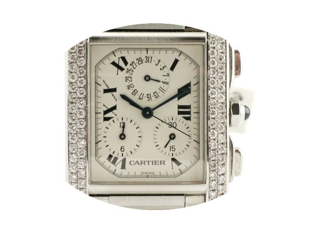 Cartier Tank Française Chronograph mit ...