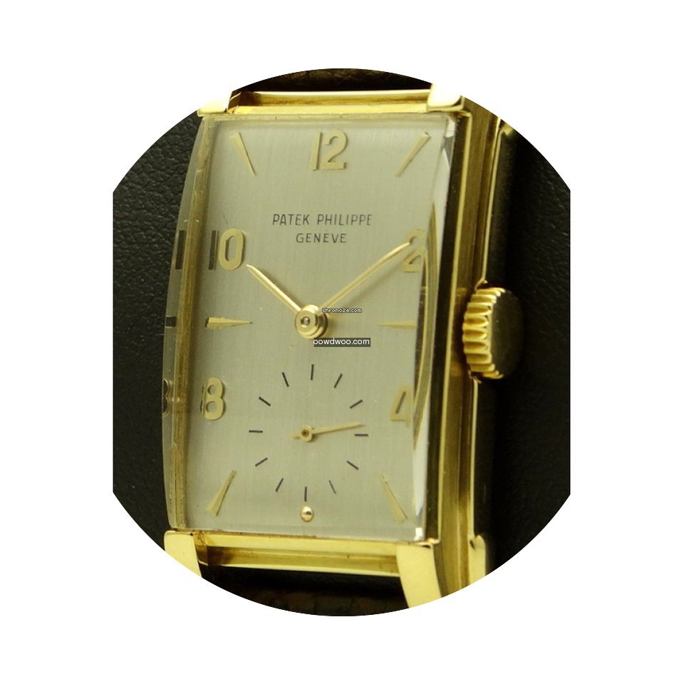 Patek Philippe | Rectangular Vintage 18 ...