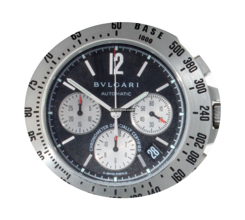 Bulgari Diagono Terra Stainless steel...