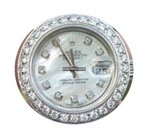 Rolex Ladies Datejust 18k White Gold Pre...