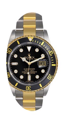 Rolex Submariner Diamond Pre-Owned 16613...