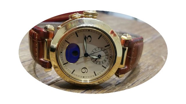 Cartier Pasha Moonphase Yellow Gold...