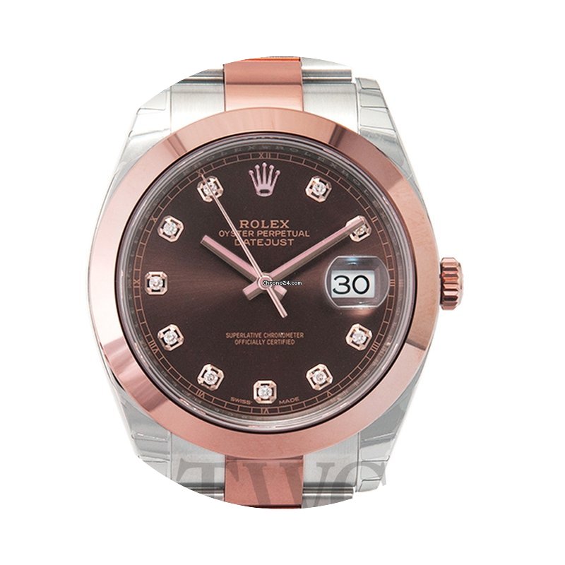 Rolex Datejust 41 Chocolate Steel/18k Ro...