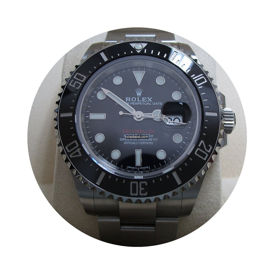 Rolex Sea-Dweller 4000 Stainless Steel D...