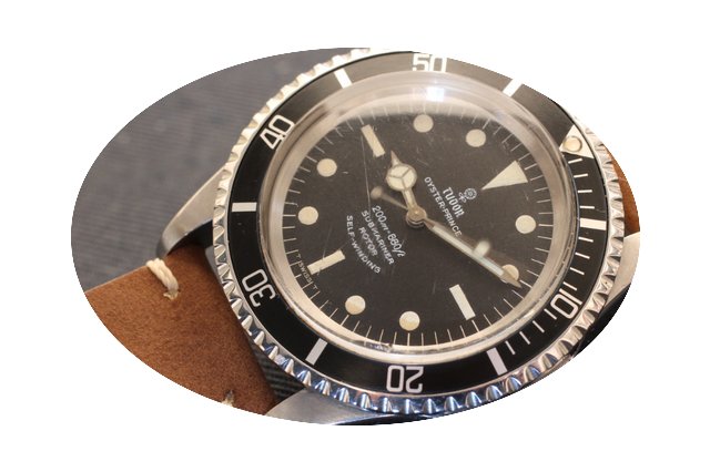 Tudor submariner by rolex vintage tritiu...