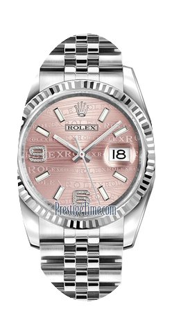 Rolex Datejust 36mm Stainless Steel Ladi...