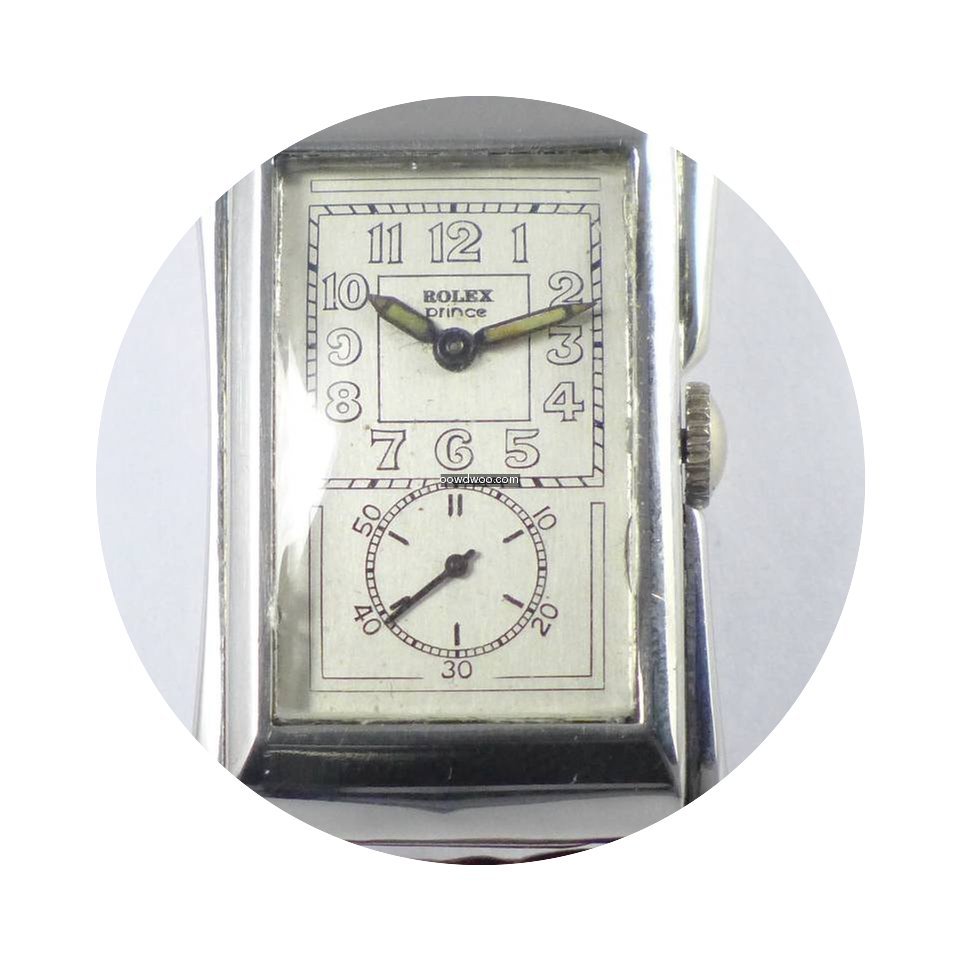 Rolex Prince Art Deco - in Edelstahl - v...