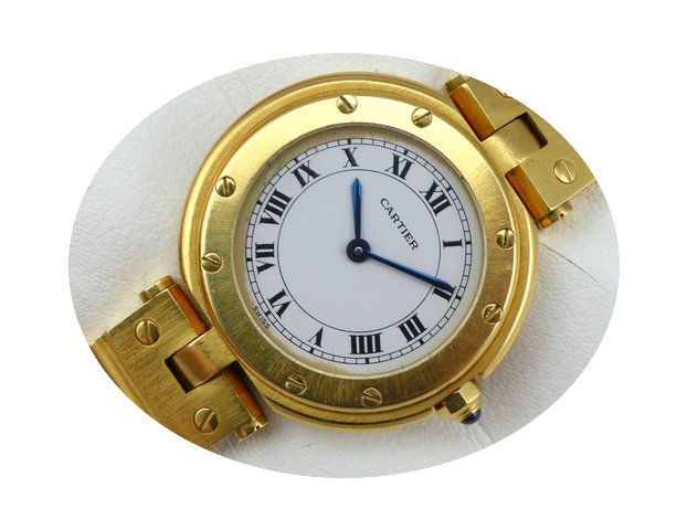 Cartier Santos Ronde Gold 18K - 27 mm...