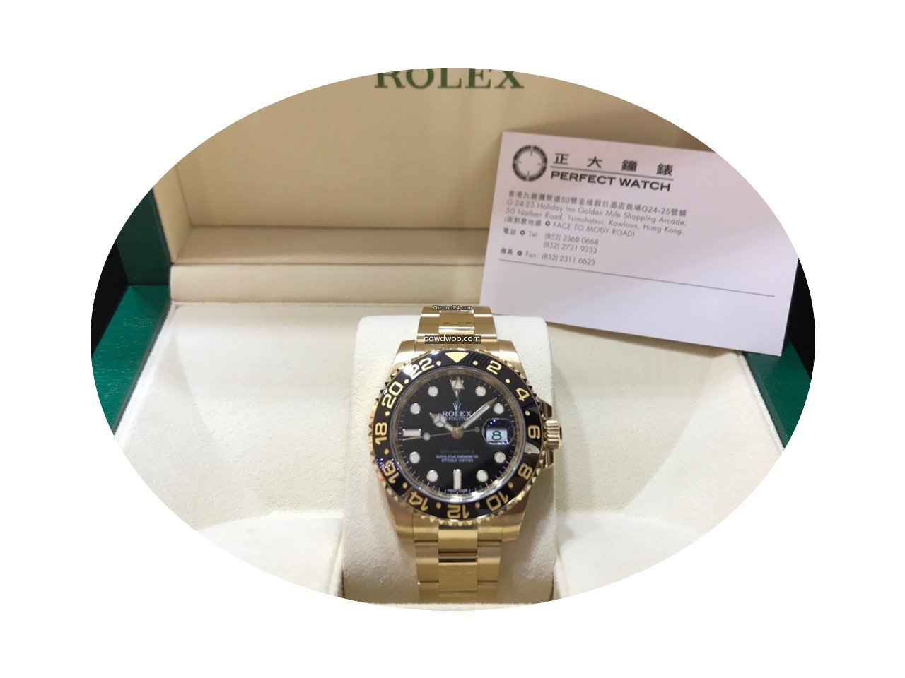 Rolex 116718LN GMT Master II 40mm Black ...
