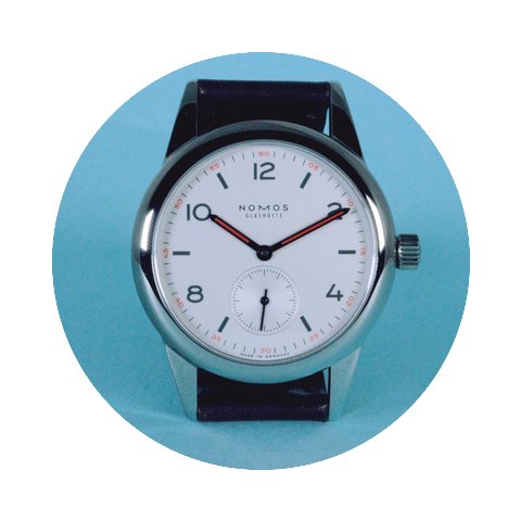 Nomos Glashütte Club Edelstahlboden -NE...