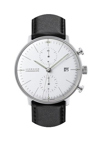 Junghans Max Bill Chronoscope Farbe Wei...