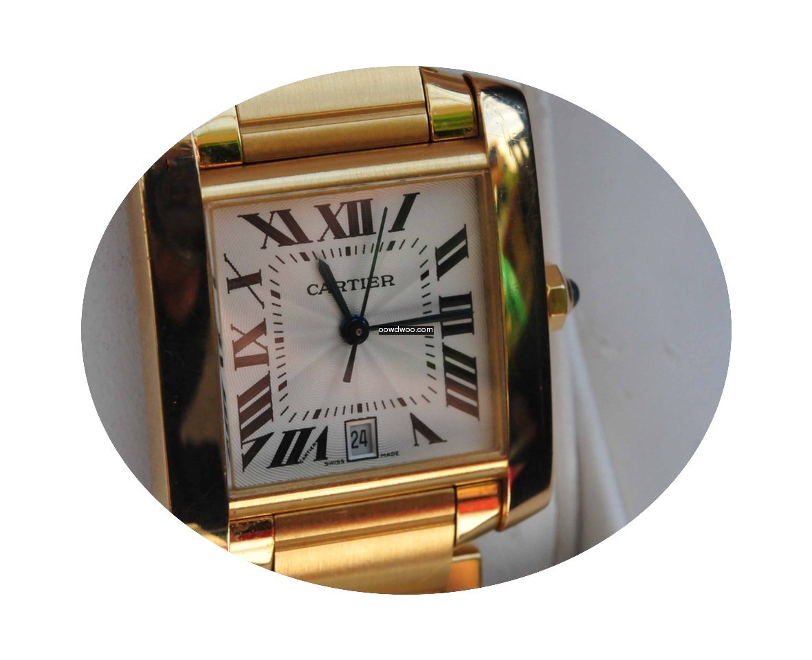 Cartier TANK FRANCAISE Gold 18k...