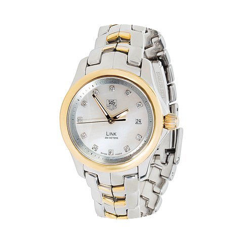 TAG Heuer Link 18K Yellow Gold/Steel, Di...
