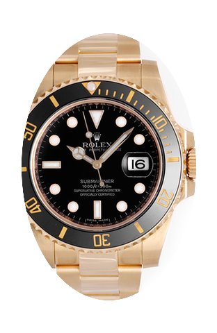 Rolex Submariner Yellow Gold watch With ...
