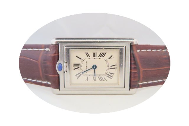 Cartier Tank Basculante Steel...