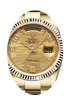 Rolex Day-Date 36 118238-GLWAFO Champagn...