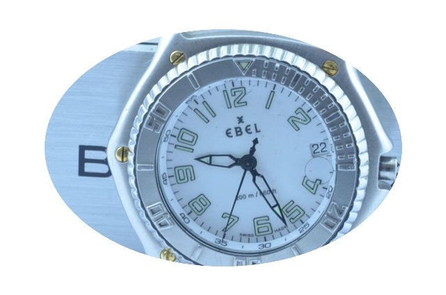 Ebel 1911 Discovery Herren Uhr 40mm Stah...