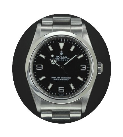 Rolex Explorer I 14270 box and papers li...