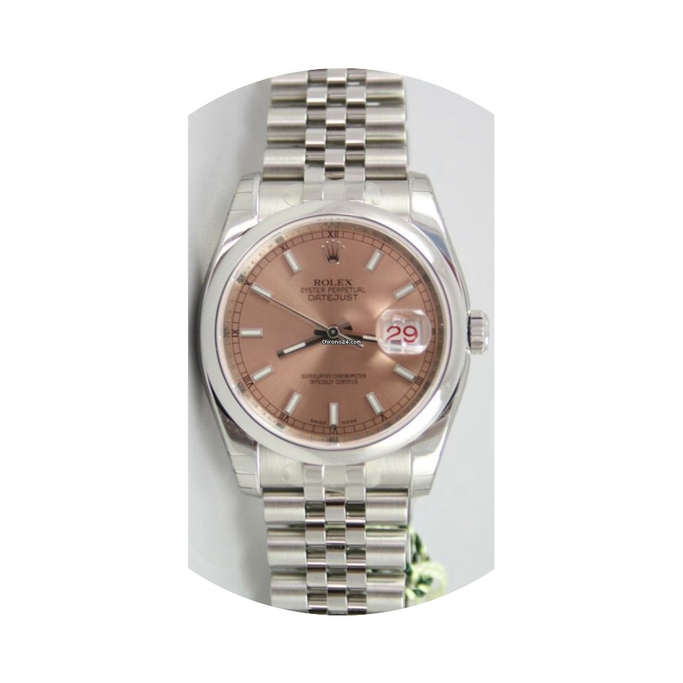 Rolex Datejust 116200 Stainless Steel Me...