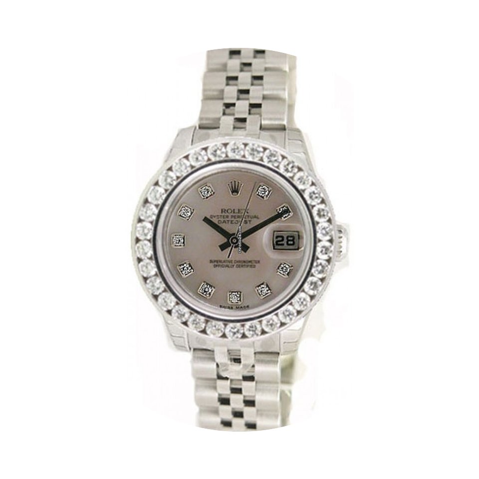 Rolex Datejust Lady's Stainless Steel He...