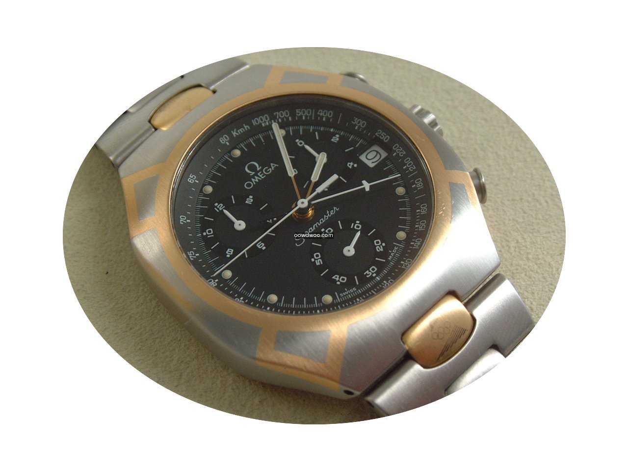 Omega Seamaster Chronograph Titan Gold O...