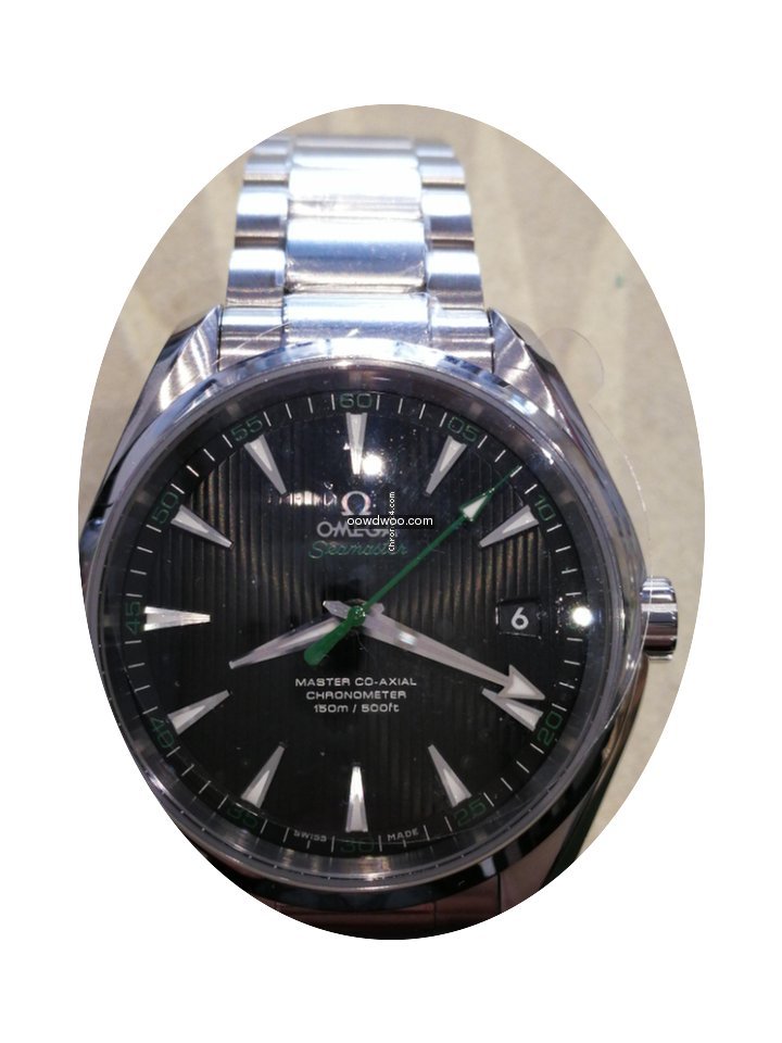 Omega Seamaster co-axial Aqua terra spec...