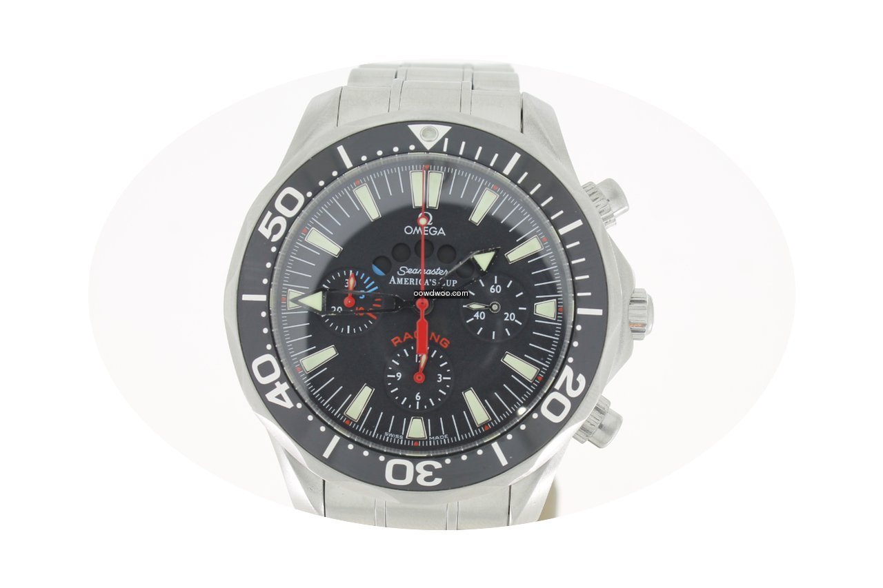 Omega Americas Cup Racing 44mm steel (B&...