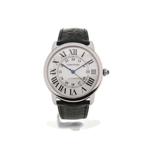 Cartier Ronde Solo 42 Silver Dial...