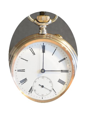 IWC SCHAFFHAUSEN silver pocket watch...