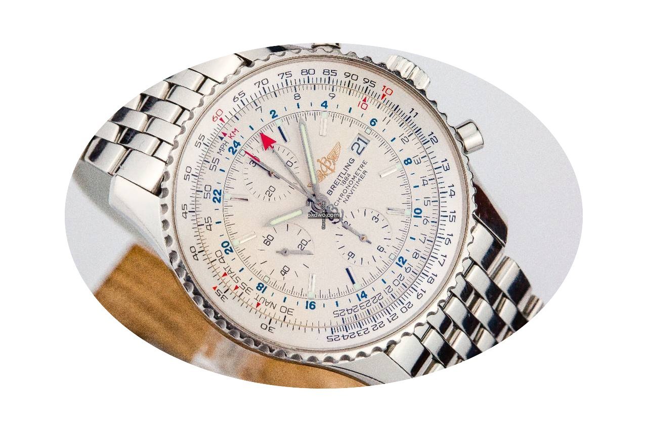 Breitling Navitimer World ad: $4,627 Bre...